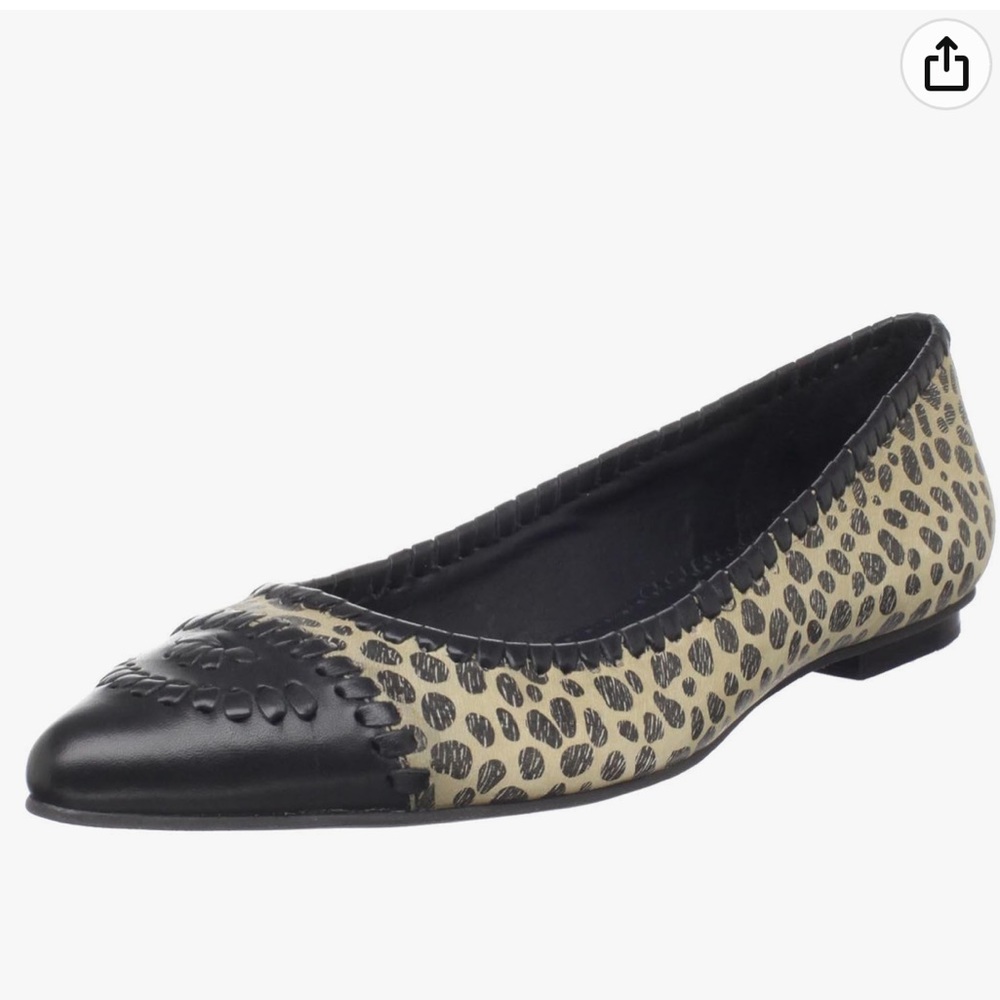 Jack Rogers Carla Flat leopard print 8.5